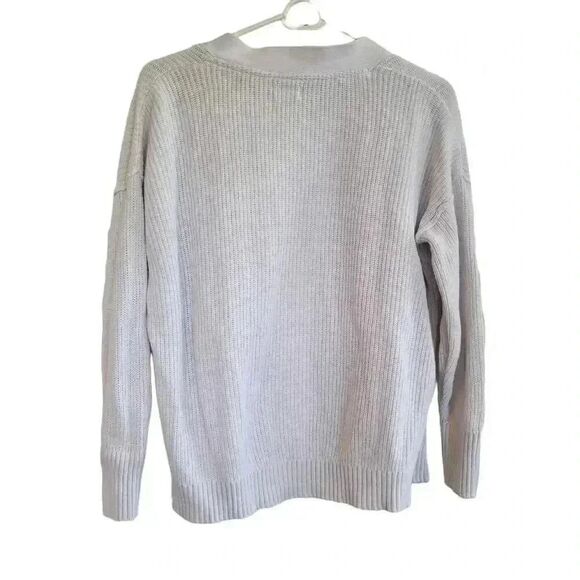 Cotton On Women's White Cotton Knit Open Front Cardigan Sweater - Picture 6 of 10